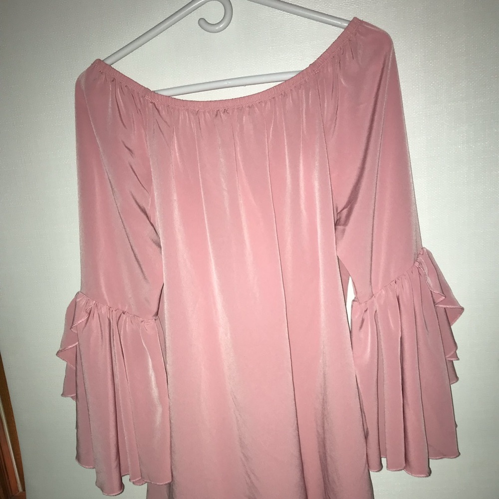 Off the Shoulder Tunic Top